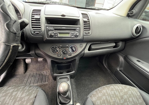 Nissan Note cena 8999 przebieg: 280000, rok produkcji 2008 z Przedecz małe 106